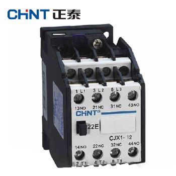 正泰交流接触器 CJX1-12/22 线圈电压(控制电压)  AC24V、36V、48V、220V、380V