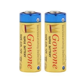 Gowone购旺 无汞环保碱性电池出口简装 23A 12V 引闪器防盗器门铃电池